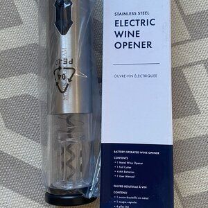 Electric Wine Opener Stainless Steel New in Box